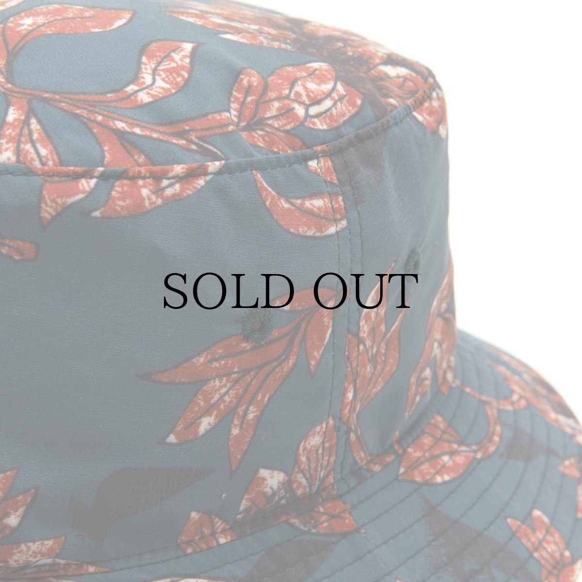 画像4: CALEE(キャリー) / Allover flower pattern bucket hat -Emerald Green- (4)