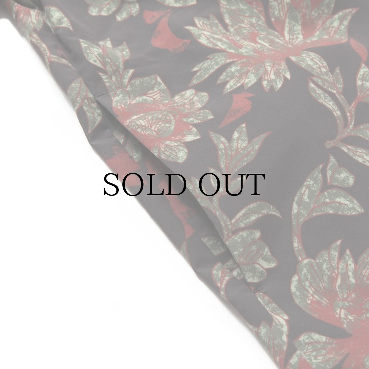 画像3: CALEE(キャリー) / Allover flower pattern drop shoulder S/S shirt -Black- (3)