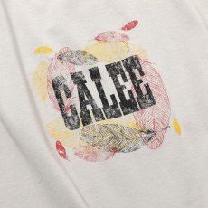 画像5: CALEE(キャリー) / Stretch calee feather logo t-shirt (5)