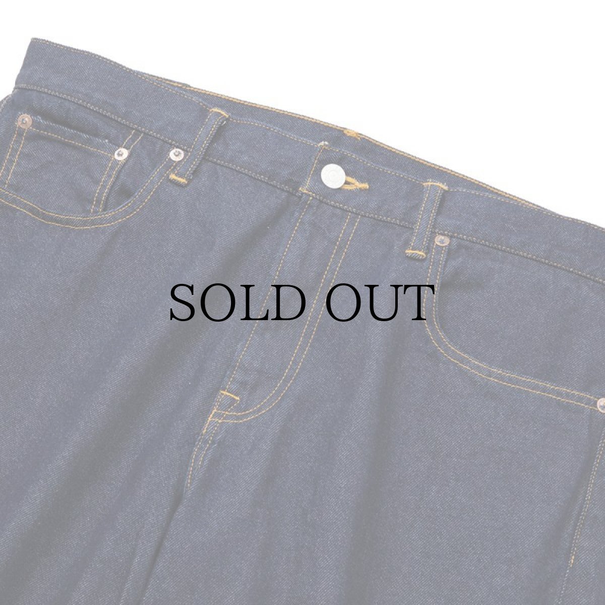 画像3: CALEE(キャリー) / 11oz cropped denim pants (3)