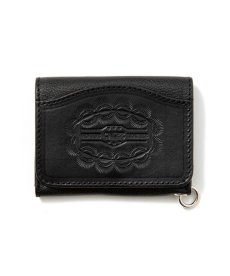 画像1: CALEE(キャリー) / Embossing leather multi wallet (1)