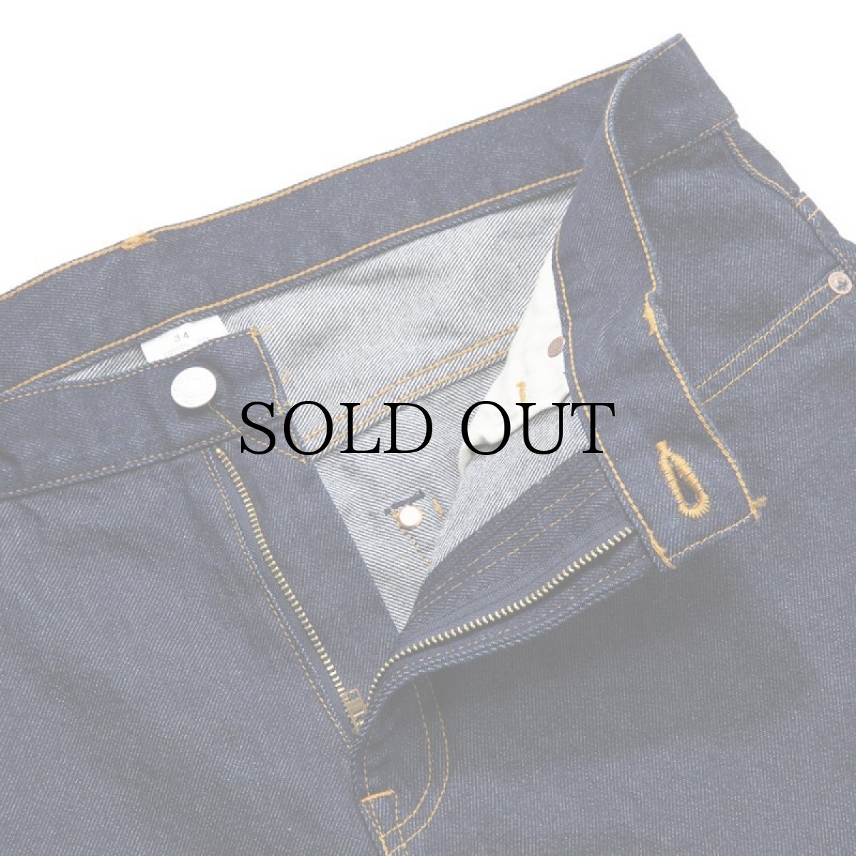 画像4: CALEE(キャリー) / 11oz cropped denim pants (4)