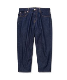 画像1: CALEE(キャリー) / 11oz cropped denim pants (1)