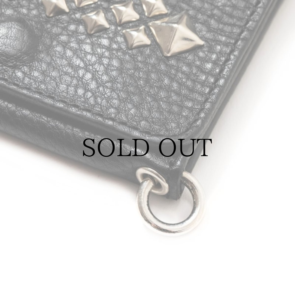 画像4: CALEE(キャリー) / Studs leather multi wallet (4)