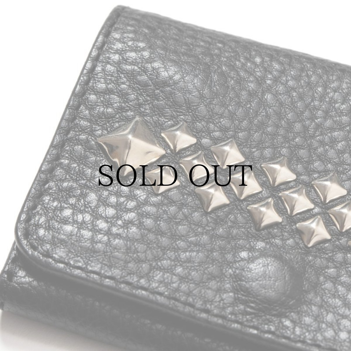 画像3: CALEE(キャリー) / Studs leather multi wallet (3)