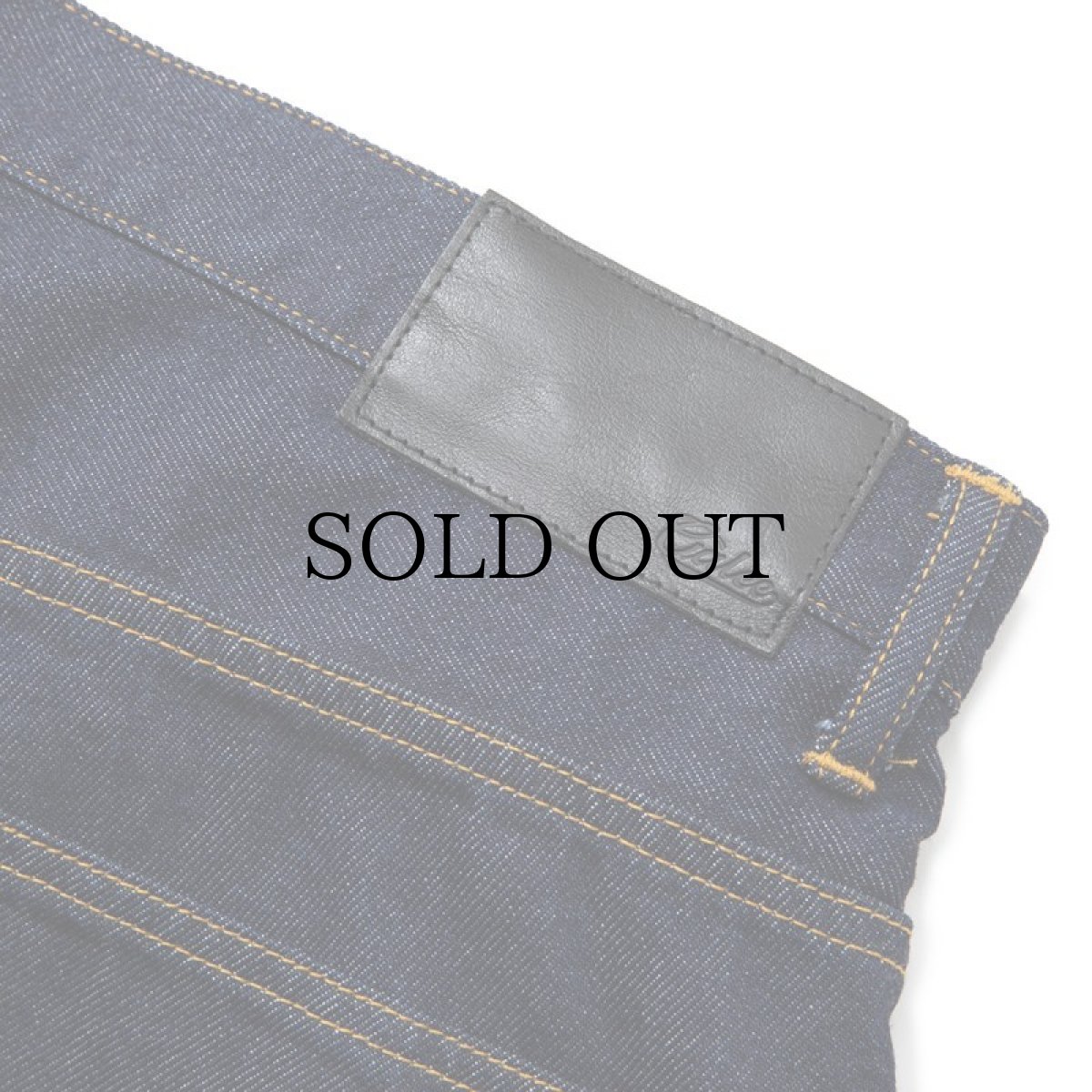 画像6: CALEE(キャリー) / 11oz cropped denim pants (6)