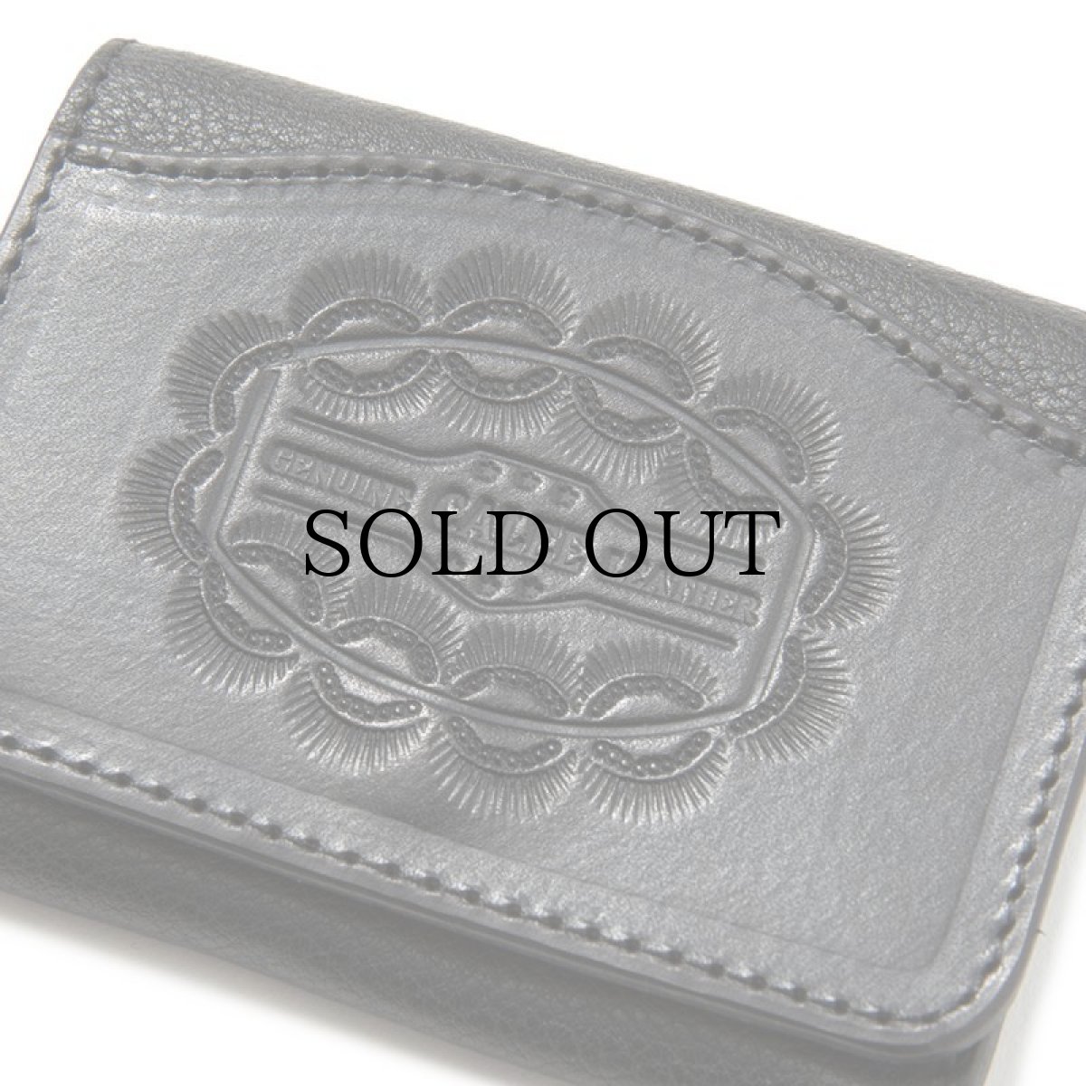 画像5: CALEE(キャリー) / Embossing leather multi wallet (5)