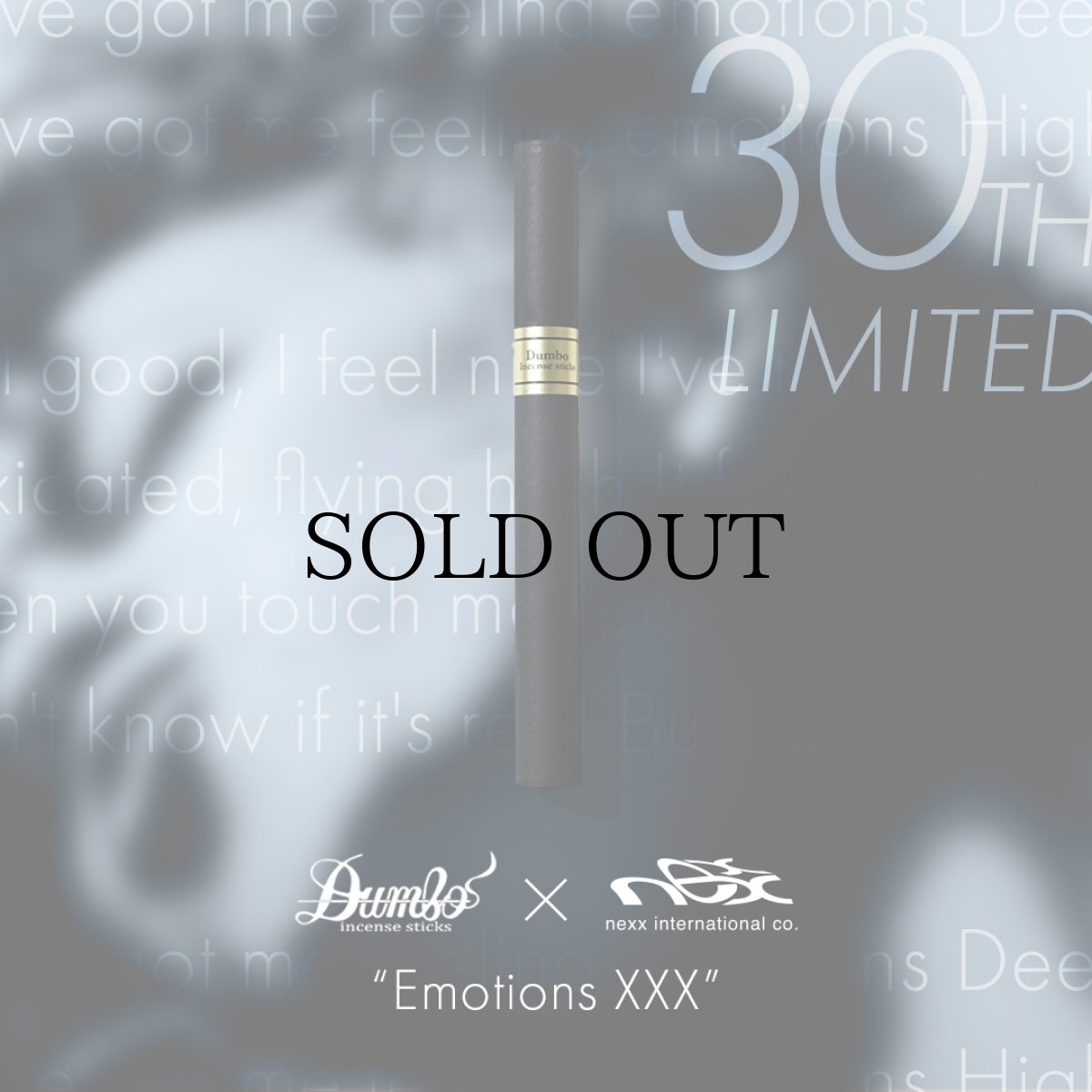 画像4: 【Limited】DUMBO incense(ダンボインセンス) / Emotions XXX (4)