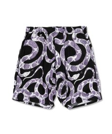 画像1: CALEE(キャリー) / Allover snake pattern easy shorts (1)