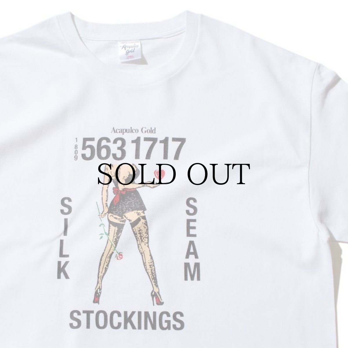 画像7: 【50%OFF】ACAPULCO GOLD / STOCKINGS TEE (7)