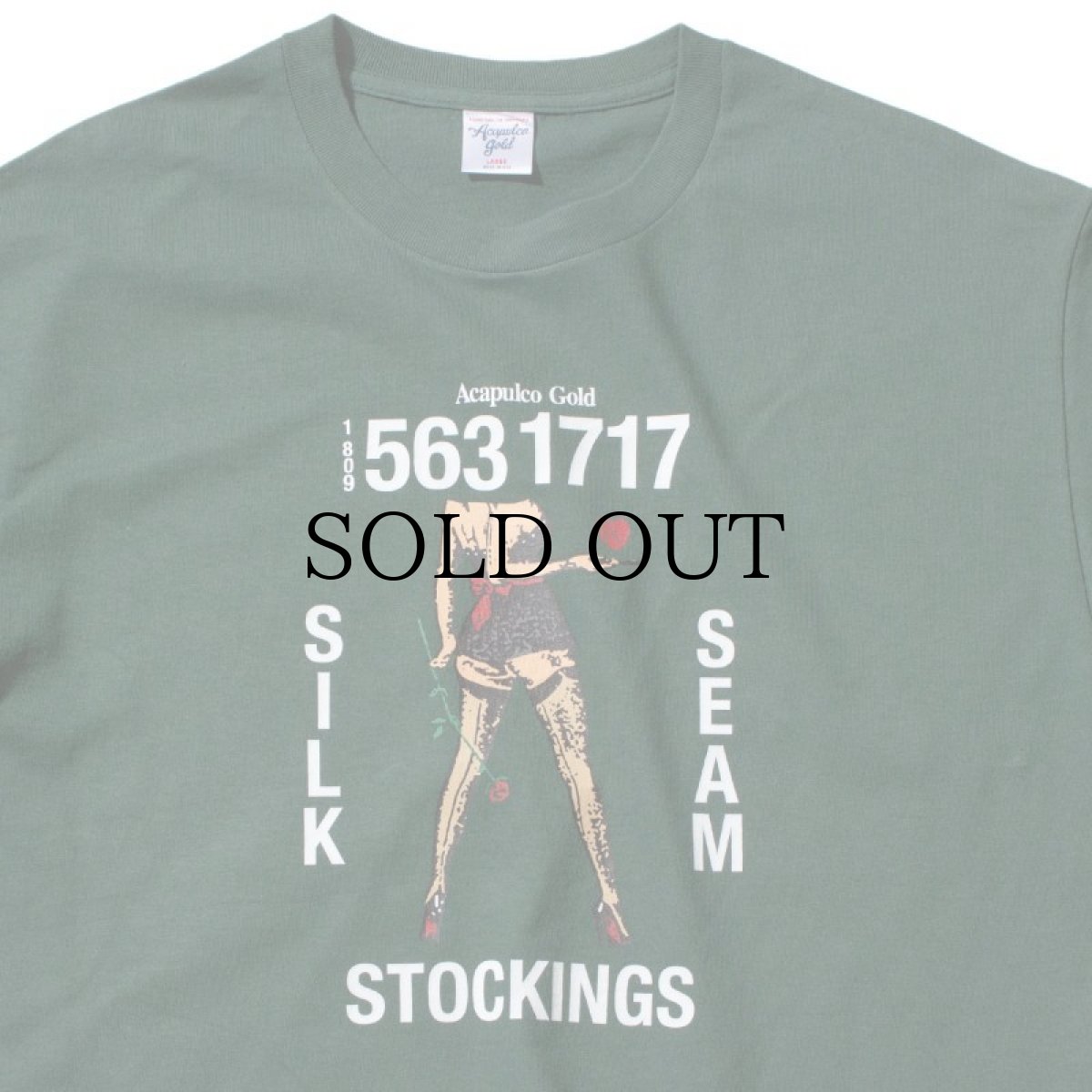 画像8: 【50%OFF】ACAPULCO GOLD / STOCKINGS TEE (8)