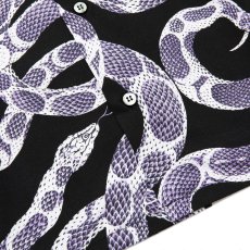 画像4: CALEE(キャリー) / Allover snake pattern S/S shirt (4)