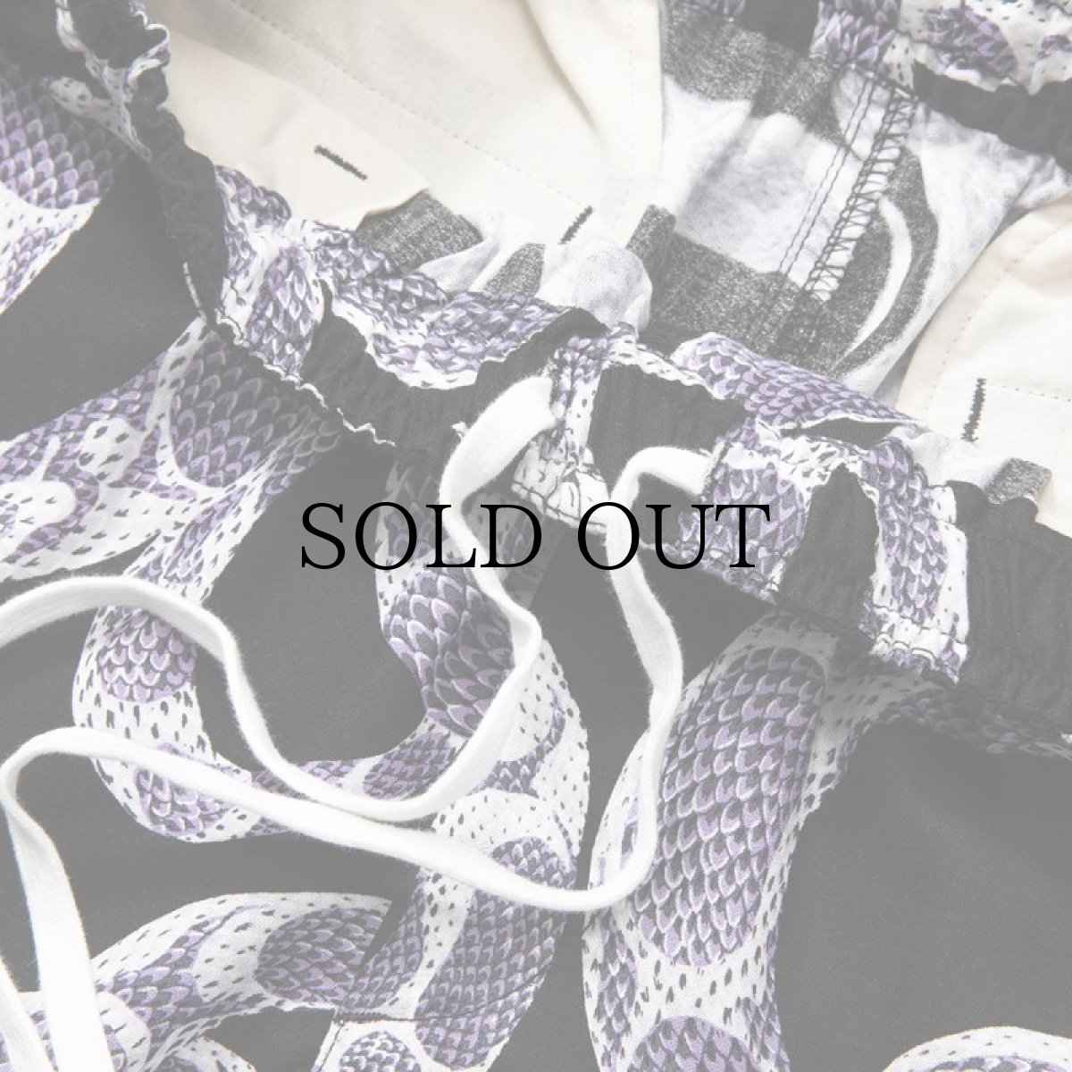 画像4: CALEE(キャリー) / Allover snake pattern easy shorts (4)