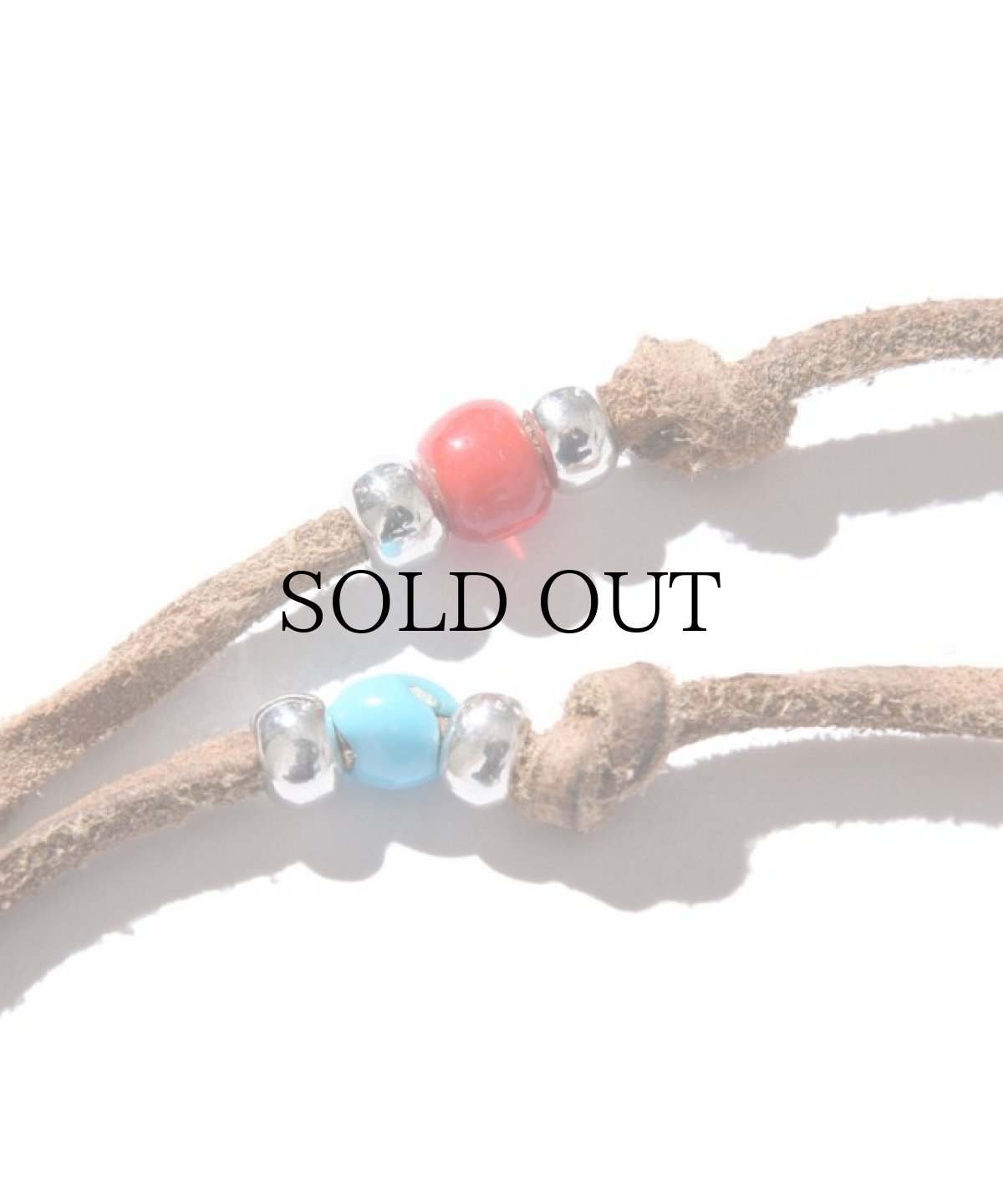 画像4: LARRY SMITH(ラリースミス) / Limited Mix Beads Necklace -Light BROWN- (4)