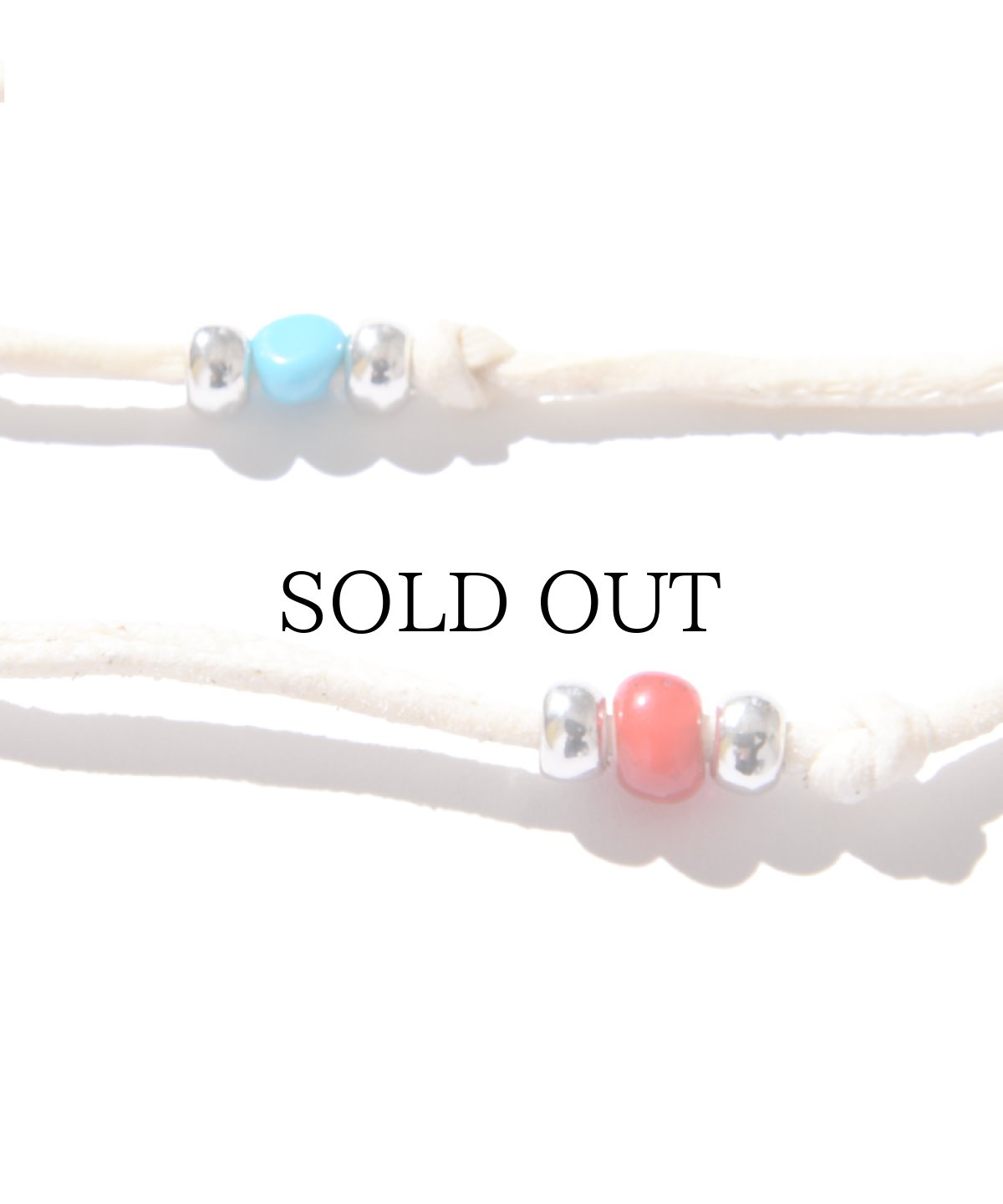 画像4: LARRY SMITH(ラリースミス) / Limited Mix Beads Necklace -WHITE- (4)