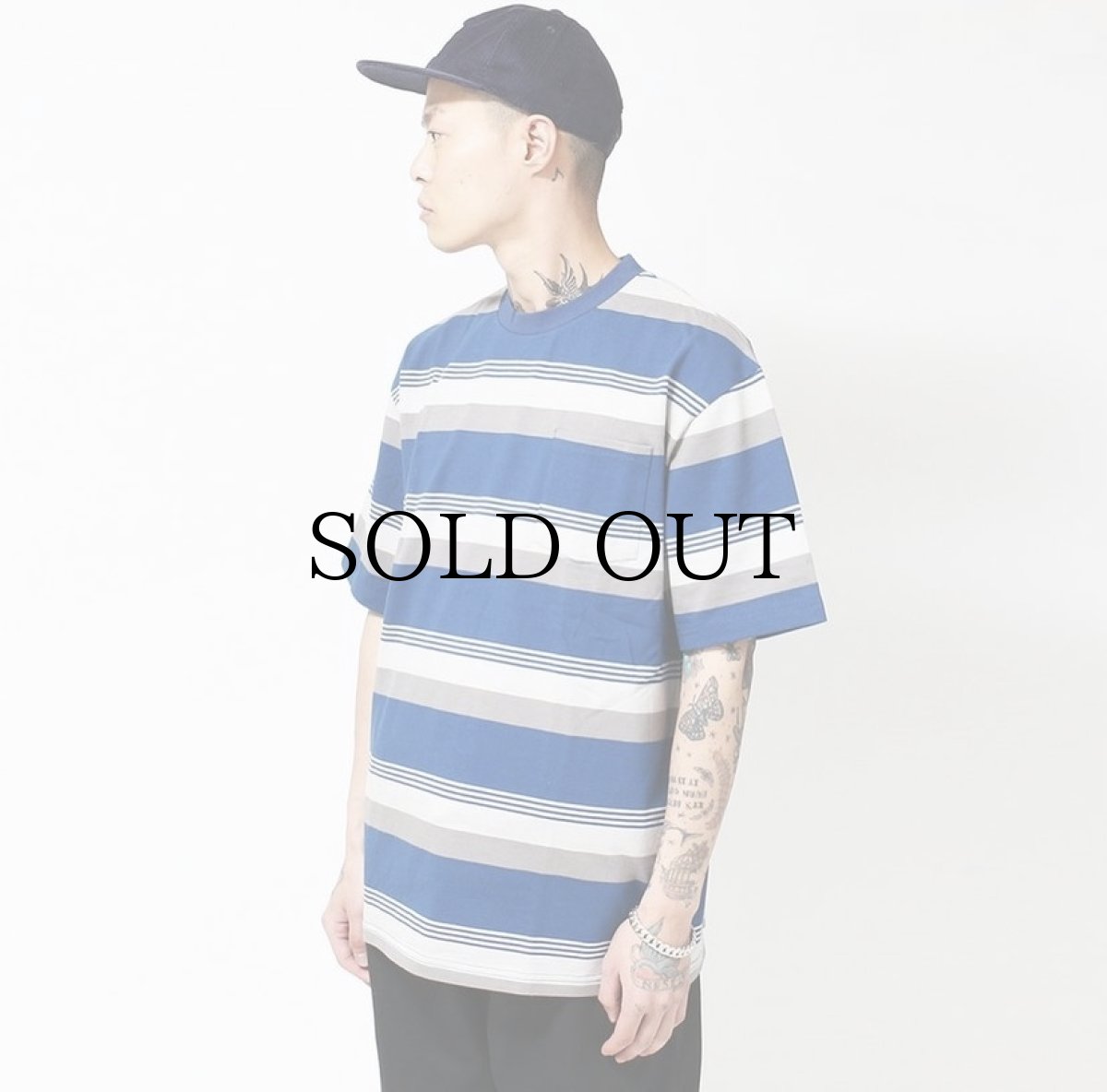 画像3: HIDEANDSEEK / Border S/S Tee (3)