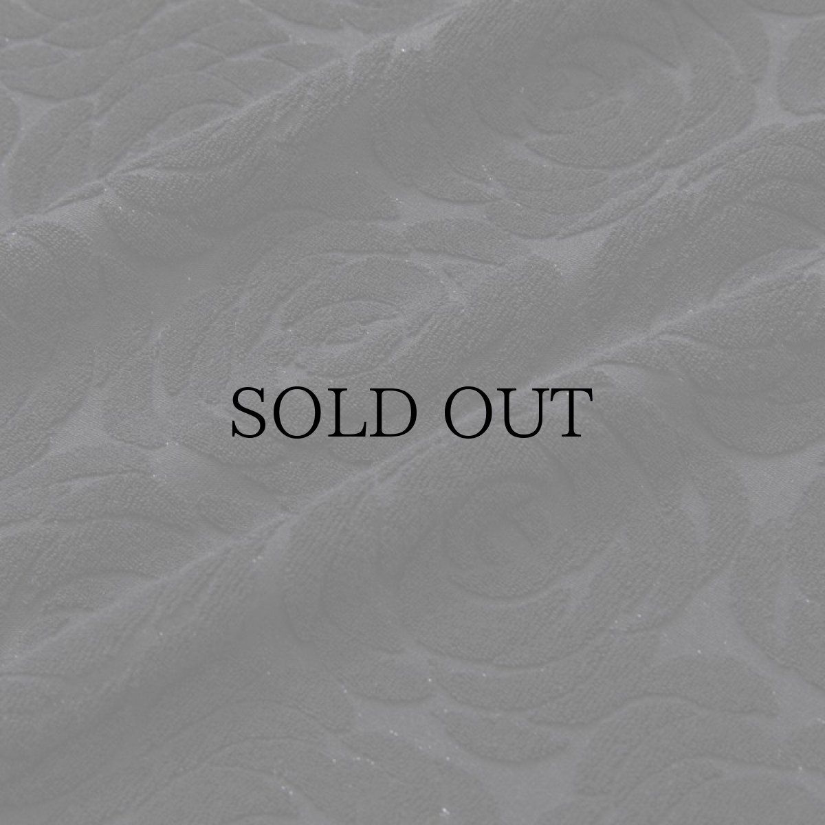 画像6: CALEE(キャリー) / Rose pattern pile jacquard over silhouette t-shirt (6)