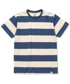 画像1: CALEE(キャリー) / Drop shoulder wide pitch S/S t-shirt (1)