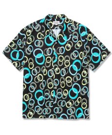 画像1: CALEE(キャリー) / Allover annulus pattern S/S shirt (1)