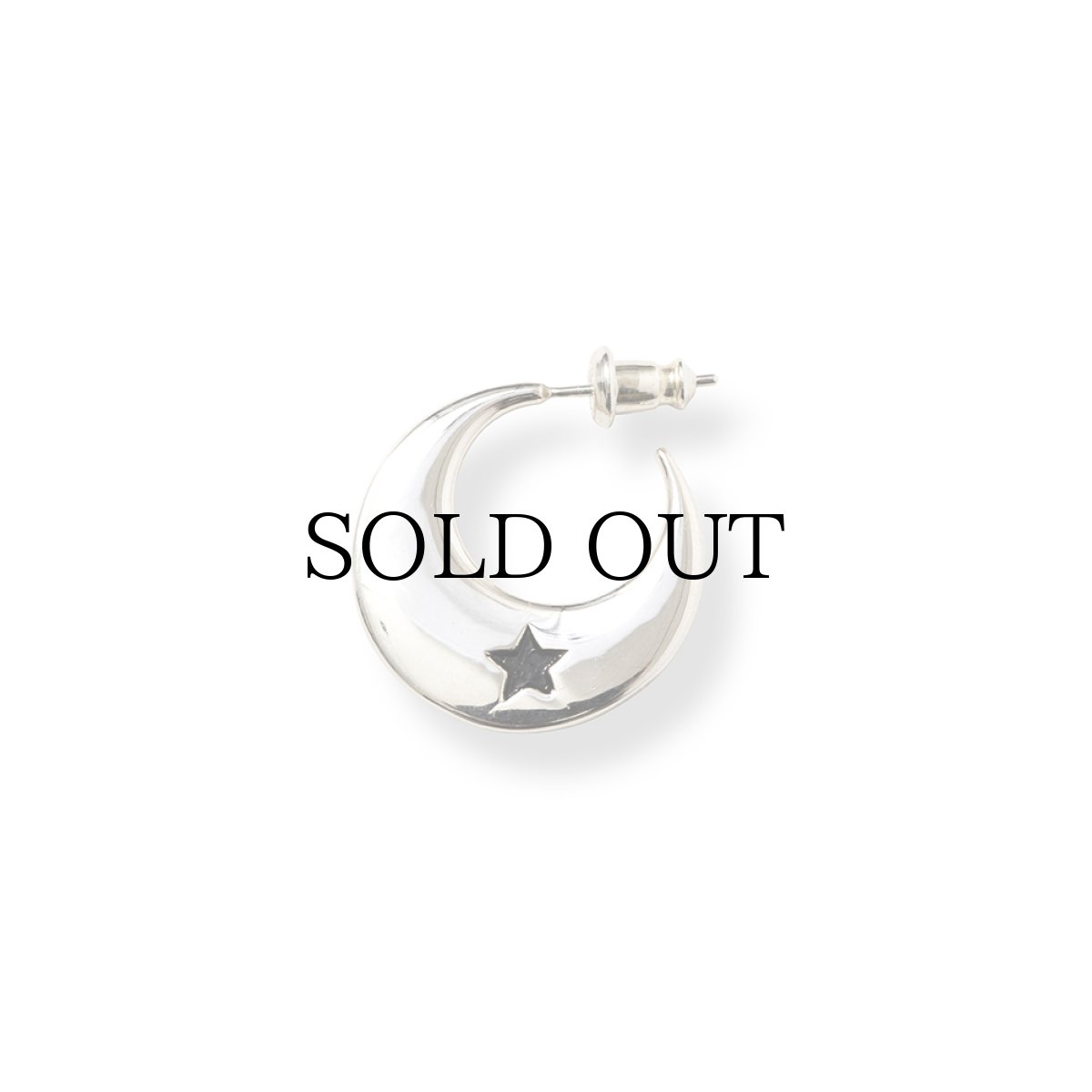 画像2: CALEE(キャリー) / Moon roll silver pierce (2)