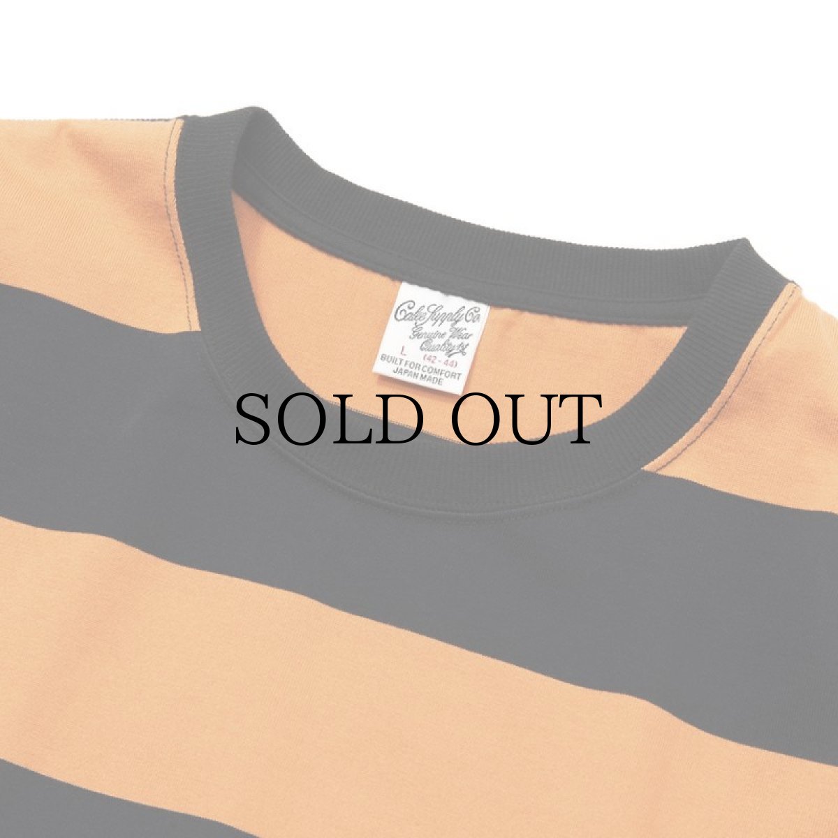 画像3: CALEE(キャリー) / Drop shoulder wide pitch S/S t-shirt (3)