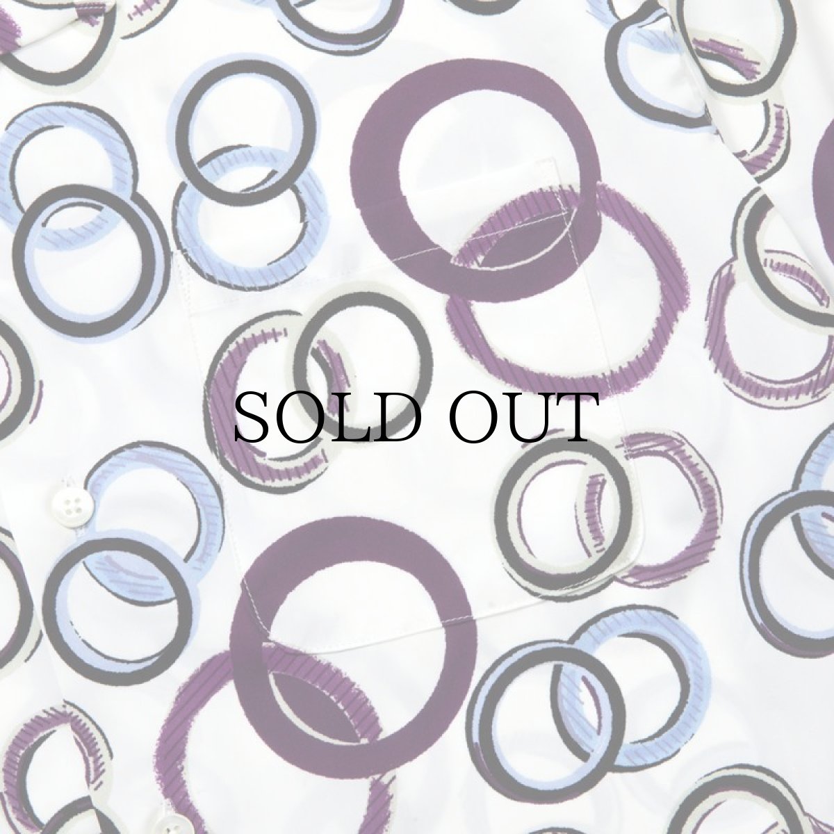 画像4: CALEE(キャリー) / Allover annulus pattern S/S shirt (4)