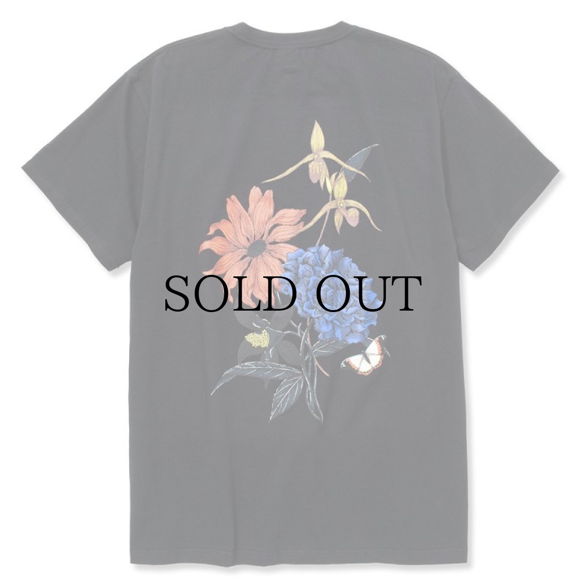 画像2: CALEE(キャリー) / ×Miho Murakami Stretch flower pattern t-shirt (2)