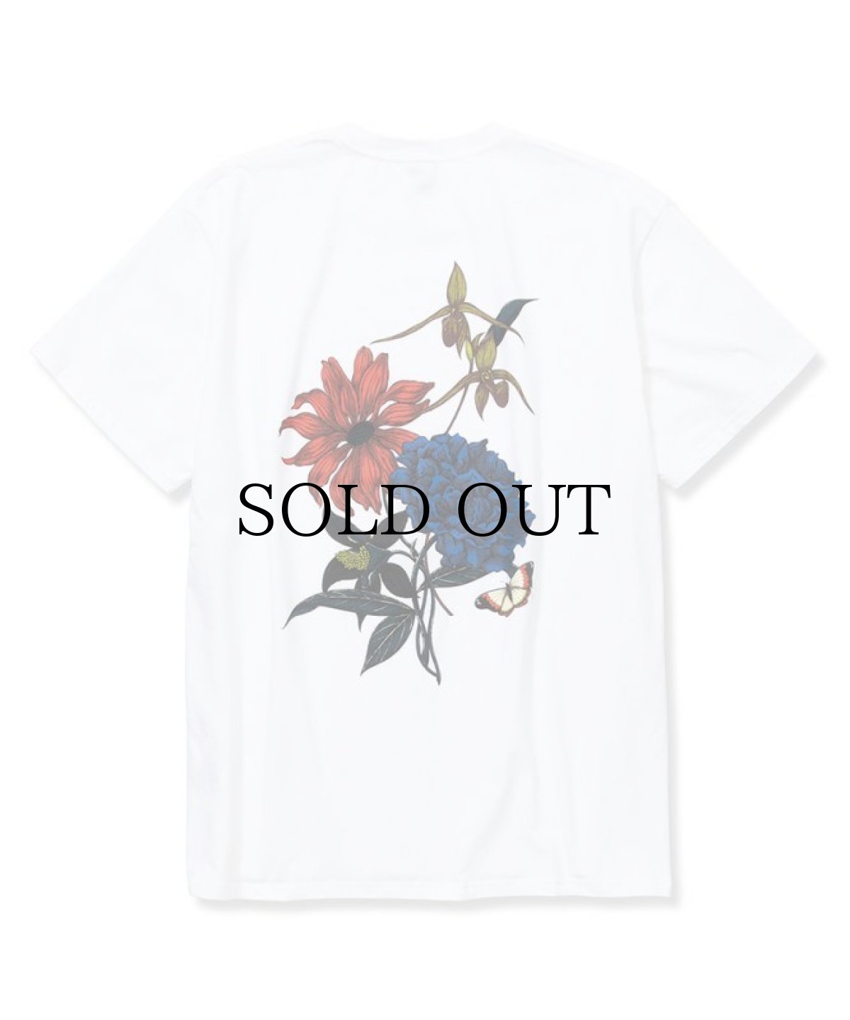 画像1: CALEE(キャリー) / ×Miho Murakami Stretch flower pattern t-shirt (1)