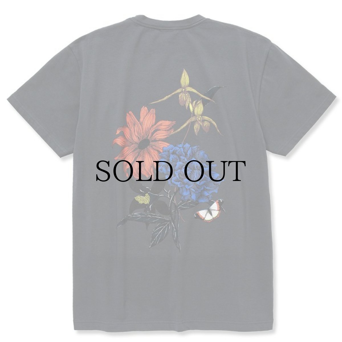 画像4: CALEE(キャリー) / ×Miho Murakami Stretch flower pattern t-shirt (4)