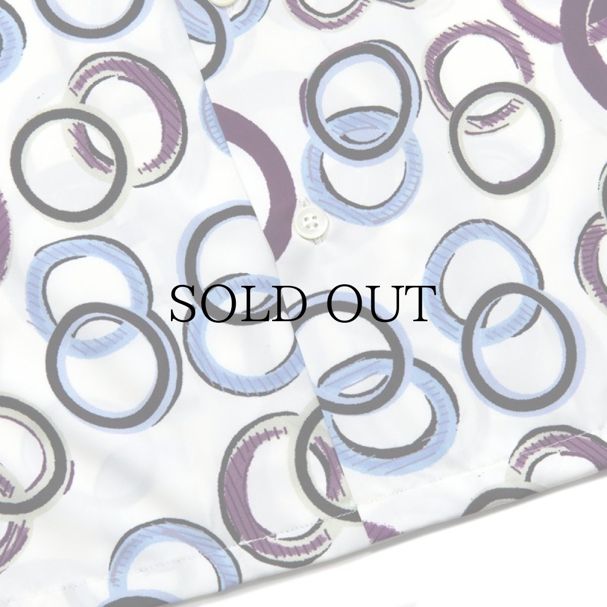 画像5: CALEE(キャリー) / Allover annulus pattern S/S shirt (5)