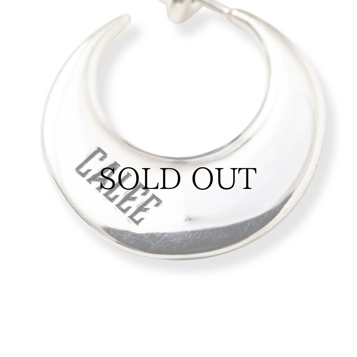 画像4: CALEE(キャリー) / Moon roll silver pierce (4)