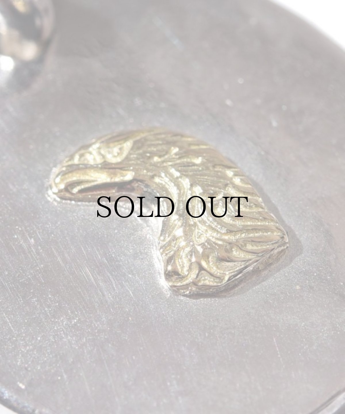 画像3: LARRY SMITH(ラリースミス) / EAGLE HEAD PENDANT (18K GOLD ACCENT) (3)