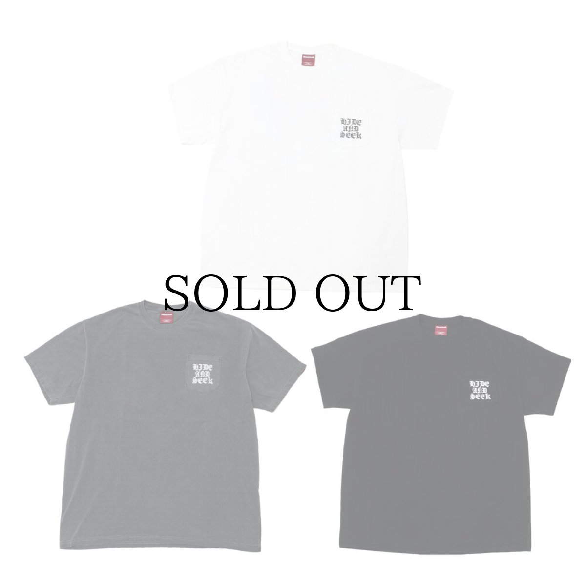 画像2: HIDEANDSEEK / Collage Pocket S/S Tee(22ss) (2)