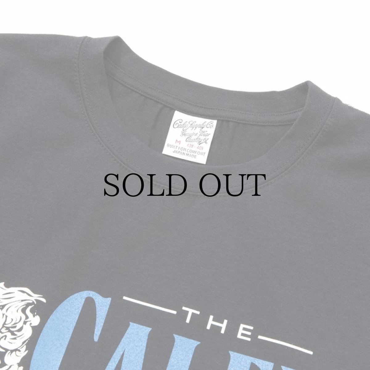 画像5: CALEE(キャリー) / Stretch syndicate retro girl t-shirt <Naturally paint design> (5)