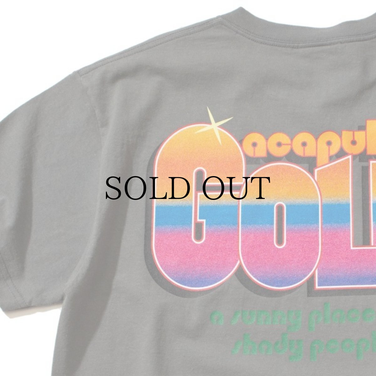 画像12: 【50%OFF】ACAPULCO GOLD / RETRO LOGO TEE (CHEMICAL WASHED) (12)