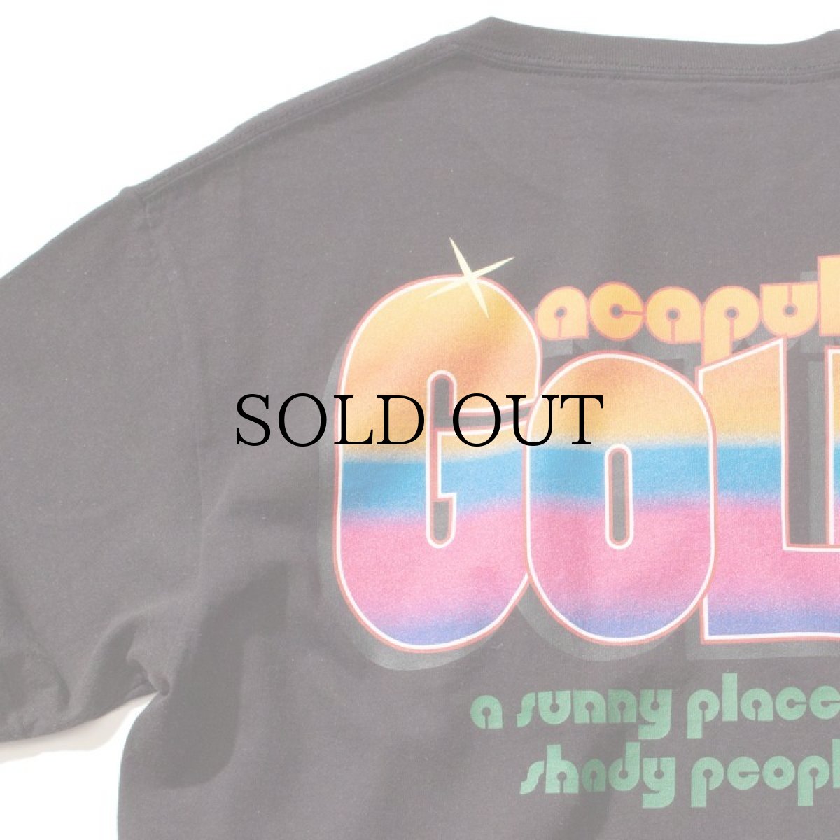 画像9: 【50%OFF】ACAPULCO GOLD / RETRO LOGO TEE (CHEMICAL WASHED) (9)