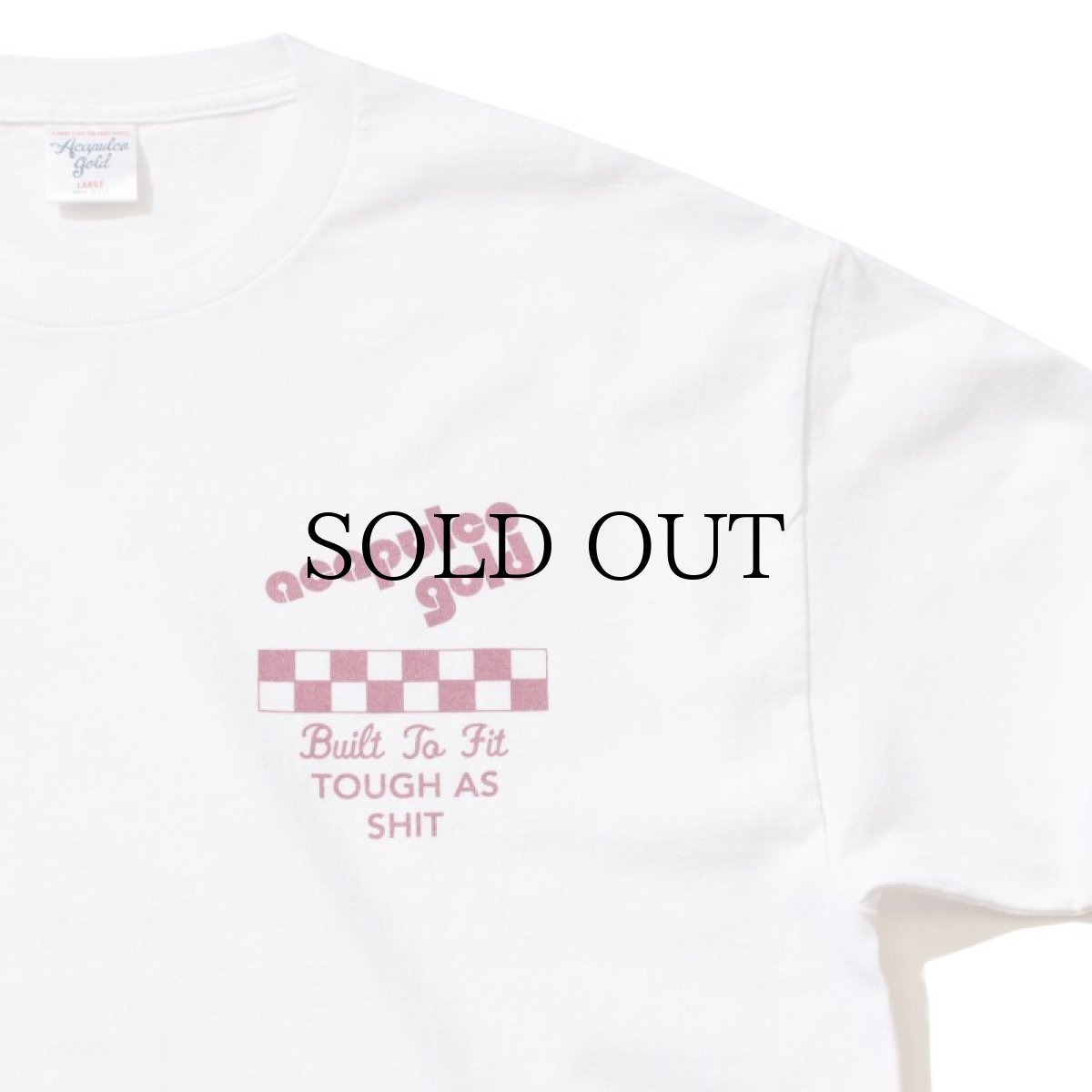 画像14: 【50%OFF】ACAPULCO GOLD / RETRO LOGO TEE (CHEMICAL WASHED) (14)