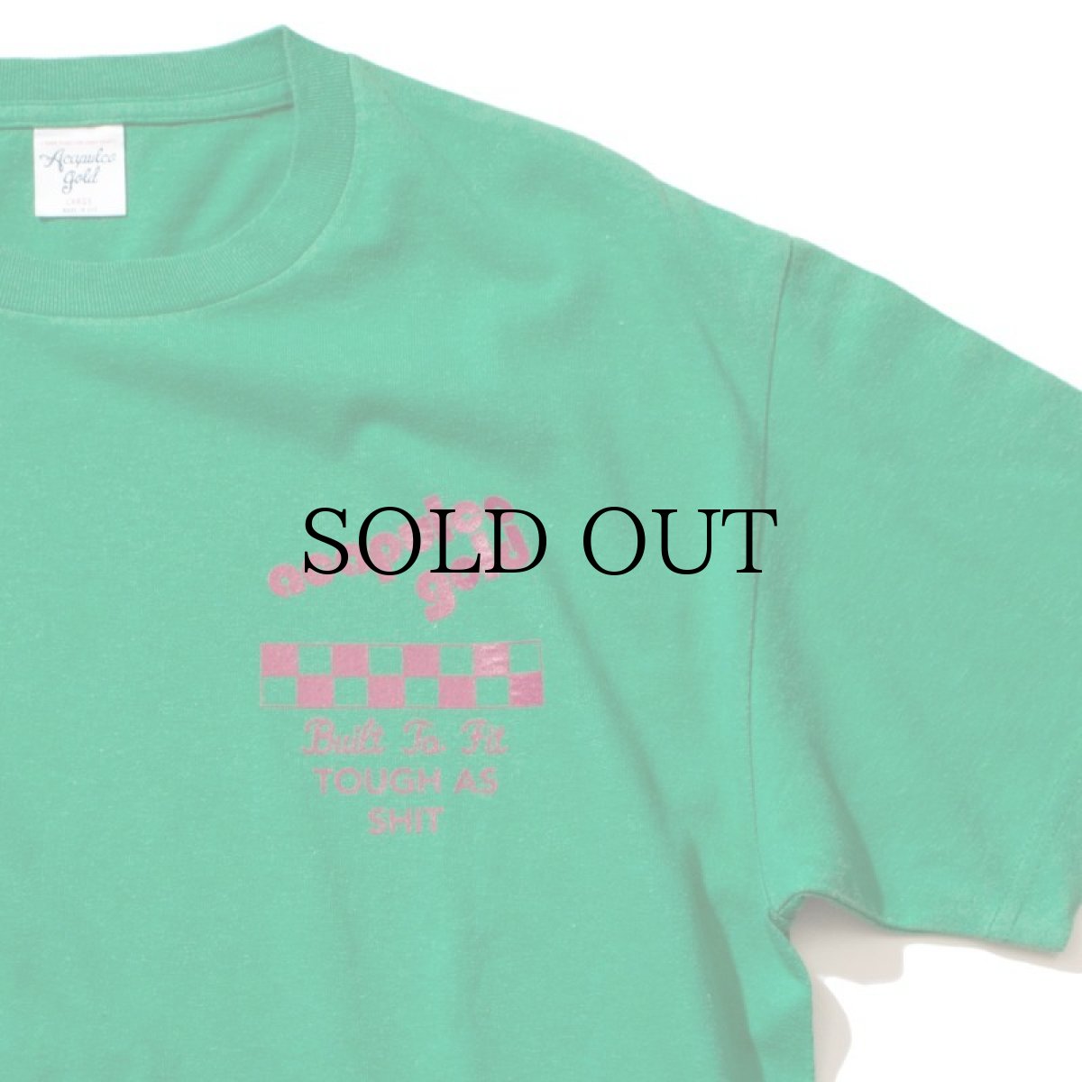 画像15: 【50%OFF】ACAPULCO GOLD / RETRO LOGO TEE (CHEMICAL WASHED) (15)