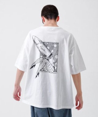 【疾風】ペナルティ✖️モンテ　ロングT Lサイズ、色白&ネイビー2枚セット THE NORTH FACE CR L/S TEE & BABY ROMPERS SET オフホワイト