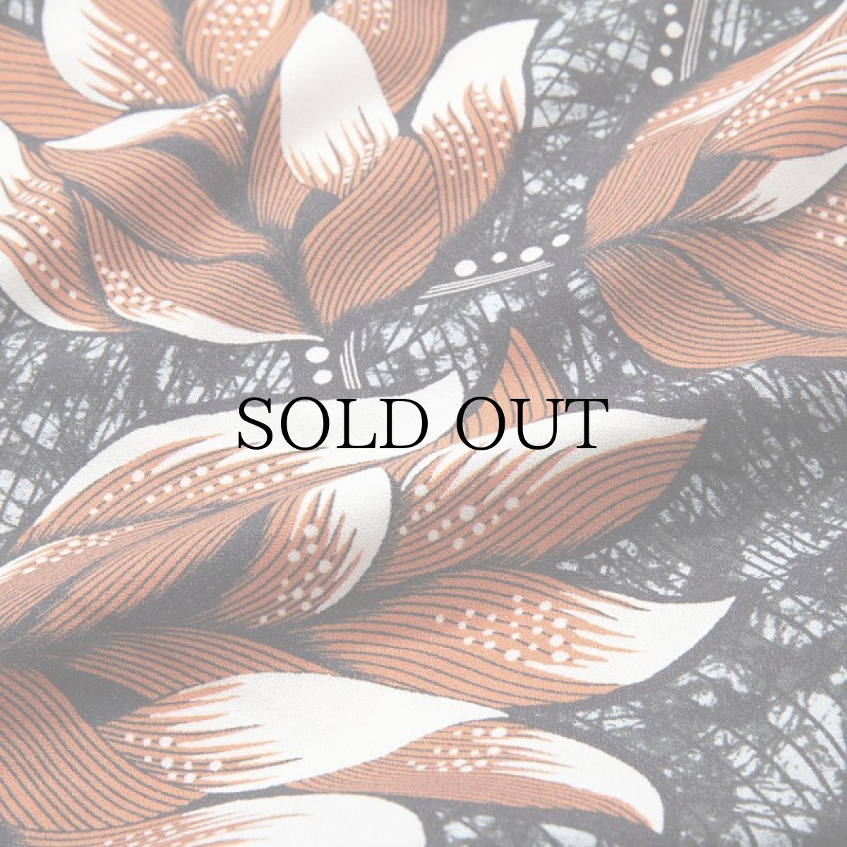 画像8: CALEE(キャリー) / Allover flower pattern amunzen cloth shorts (8)