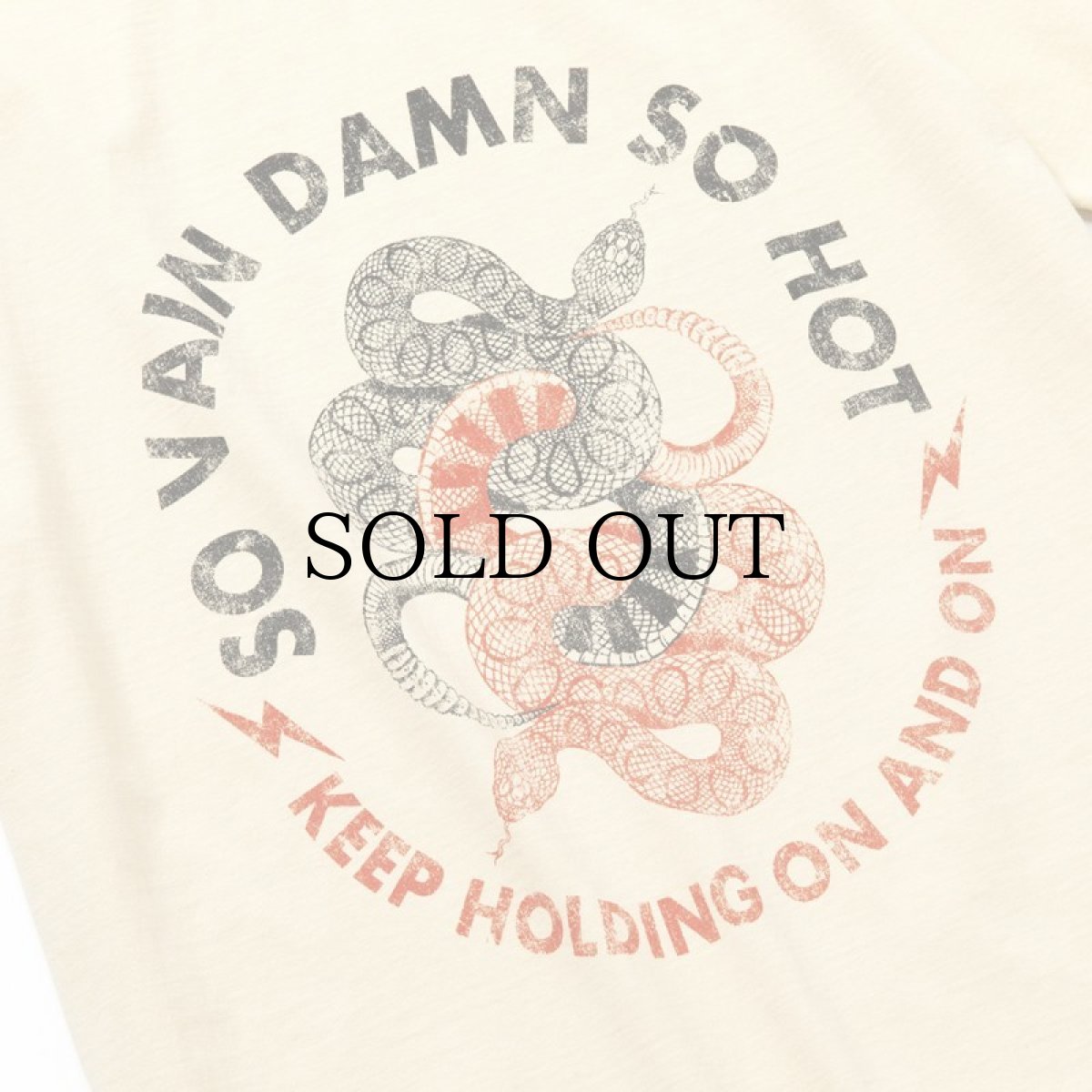 画像10: CALEE(キャリー) / Binder neck unavoidable vintage t-shirt (10)