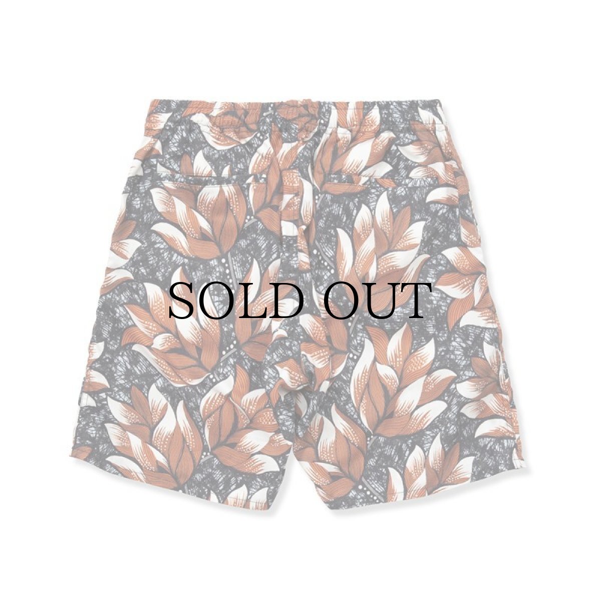画像3: CALEE(キャリー) / Allover flower pattern amunzen cloth shorts (3)