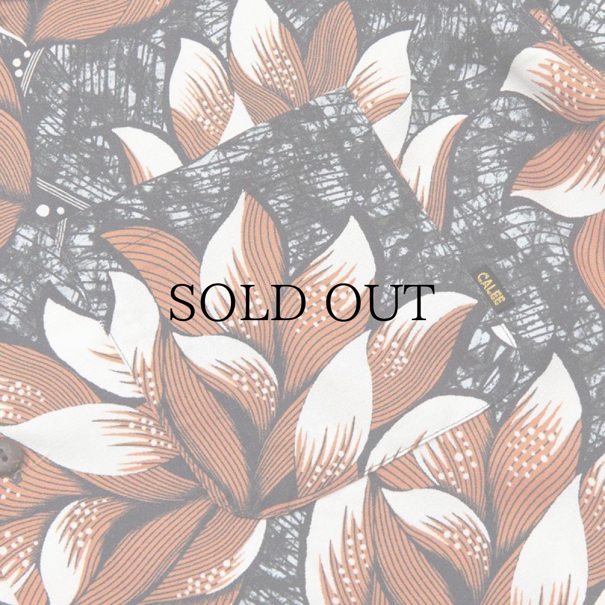 画像10: CALEE(キャリー) / Allover flower pattern amunzen cloth shorts (10)