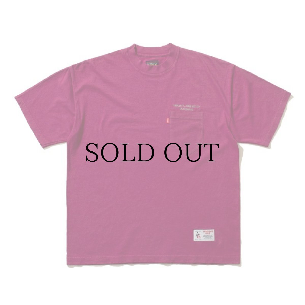 画像3: 【50%OFF】ACAPULCO GOLD / YO! LEROY POCKET TEE (3)