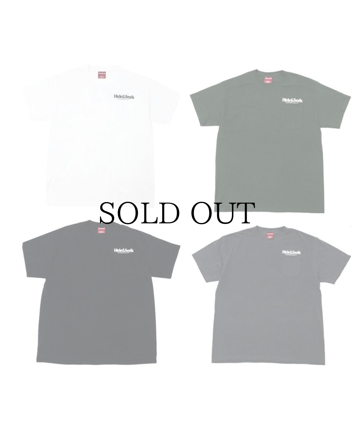 画像2: HIDEANDSEEK / Logo Pocket S/S Tee (2)