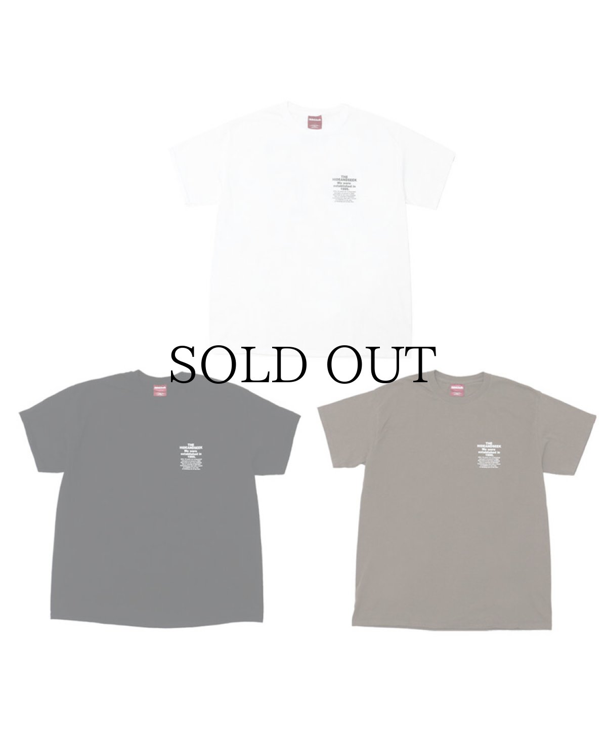 画像2: HIDEANDSEEK / Snake S/S Tee(22ss) (2)