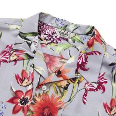 画像4: CALEE(キャリー) / Allover flower pattern amunzen cloth S/S shirt (4)