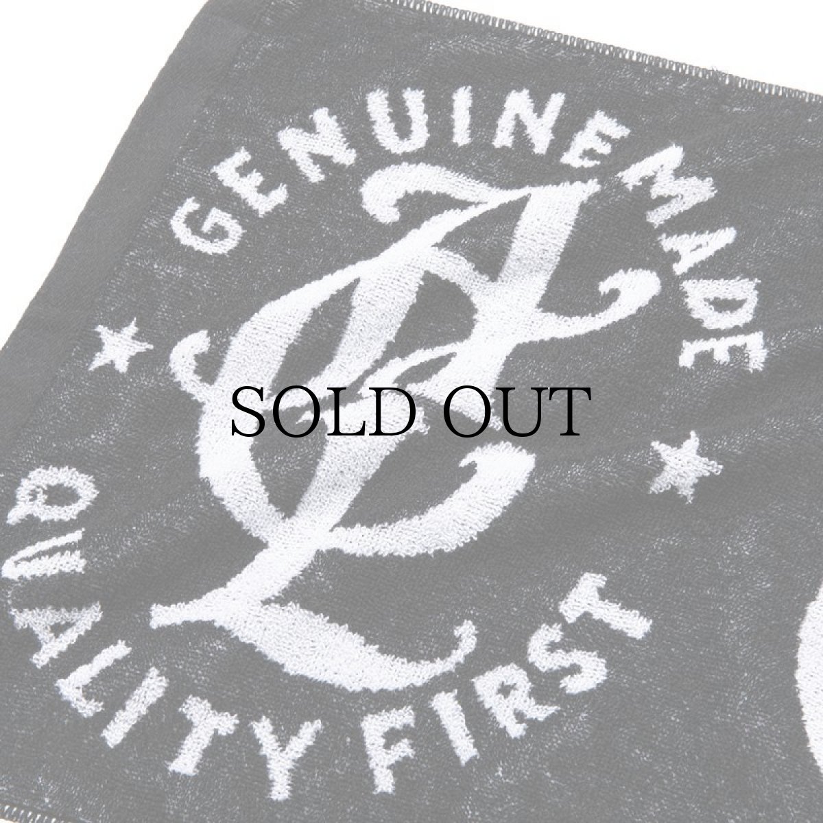 画像3: CALEE(キャリー) / CALEE Logo jacquard face towel (3)