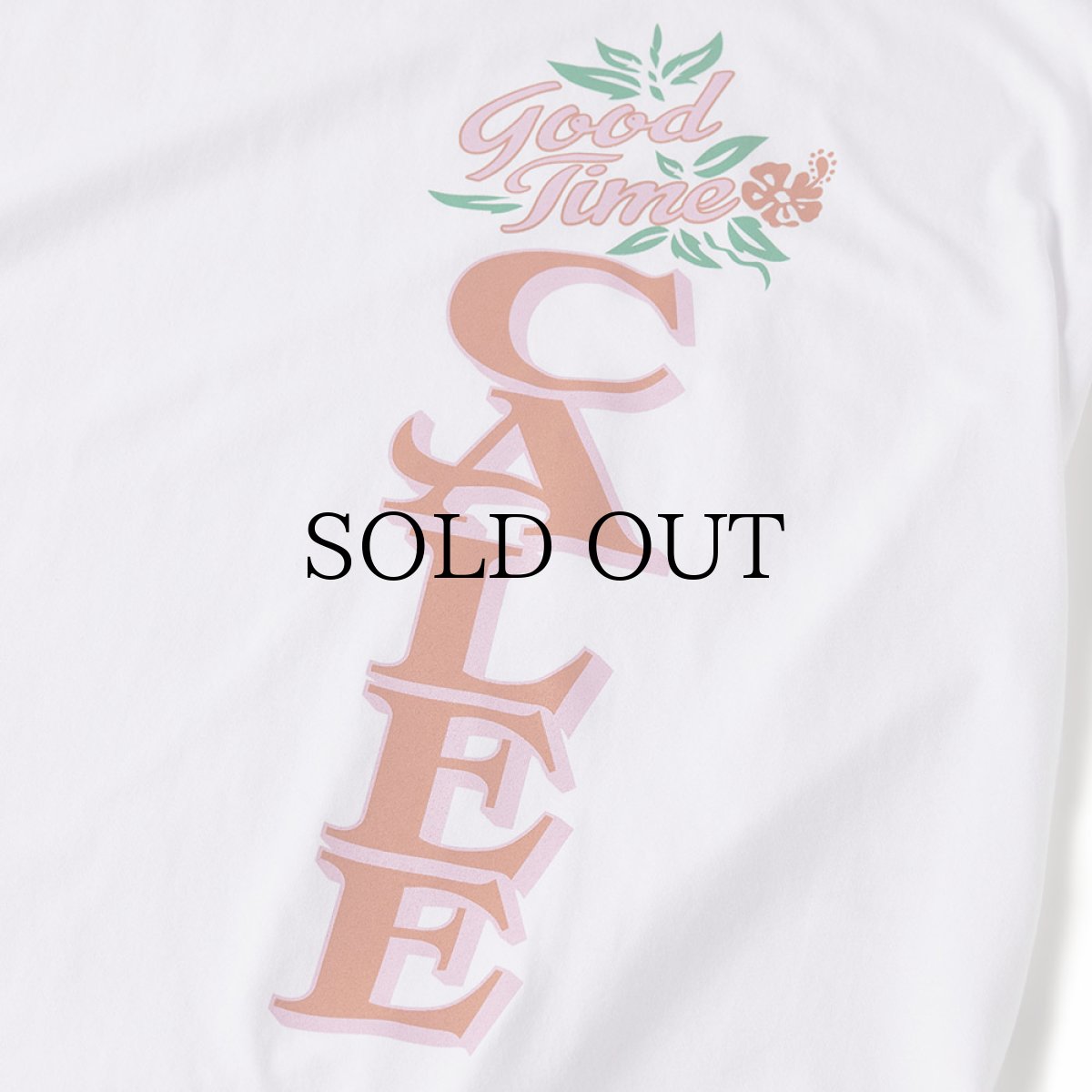 画像4: CALEE(キャリー) / ×SHELTECH CALEE LOGO TAIL CUT DROPSHOULDER T-SHIRT ＜TYPE B＞ (4)