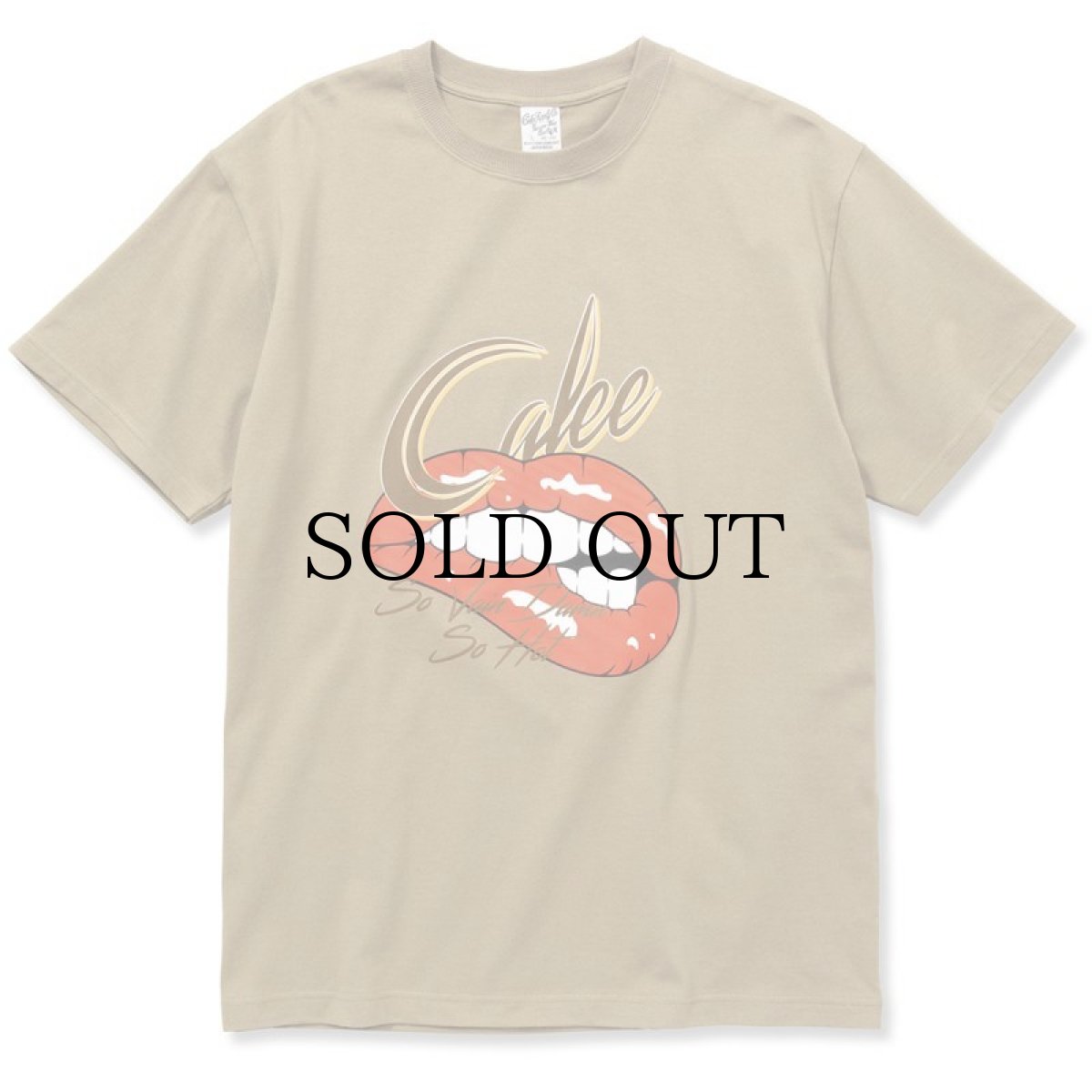 画像4: CALEE(キャリー) / Dying to say something T-shirt (4)